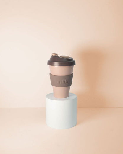 Urbb Reusable Biodegradable Coffee Cup Donkey + Latte