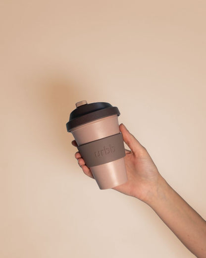 Urbb Reusable Biodegradable Coffee Cup Donkey + Latte