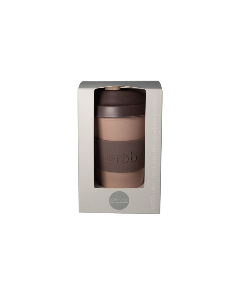 Urbb Reusable Biodegradable Coffee Cup Donkey + Latte