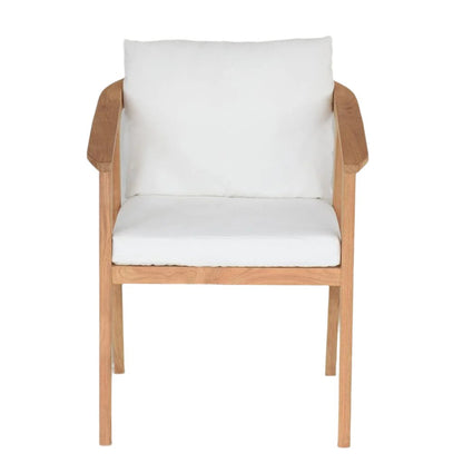 Coralie Outdoor Teak Dining Chair - COMING SOON, Enquire for more details