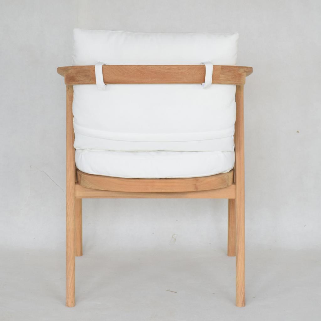 Coralie Outdoor Teak Dining Chair - COMING SOON, Enquire for more details