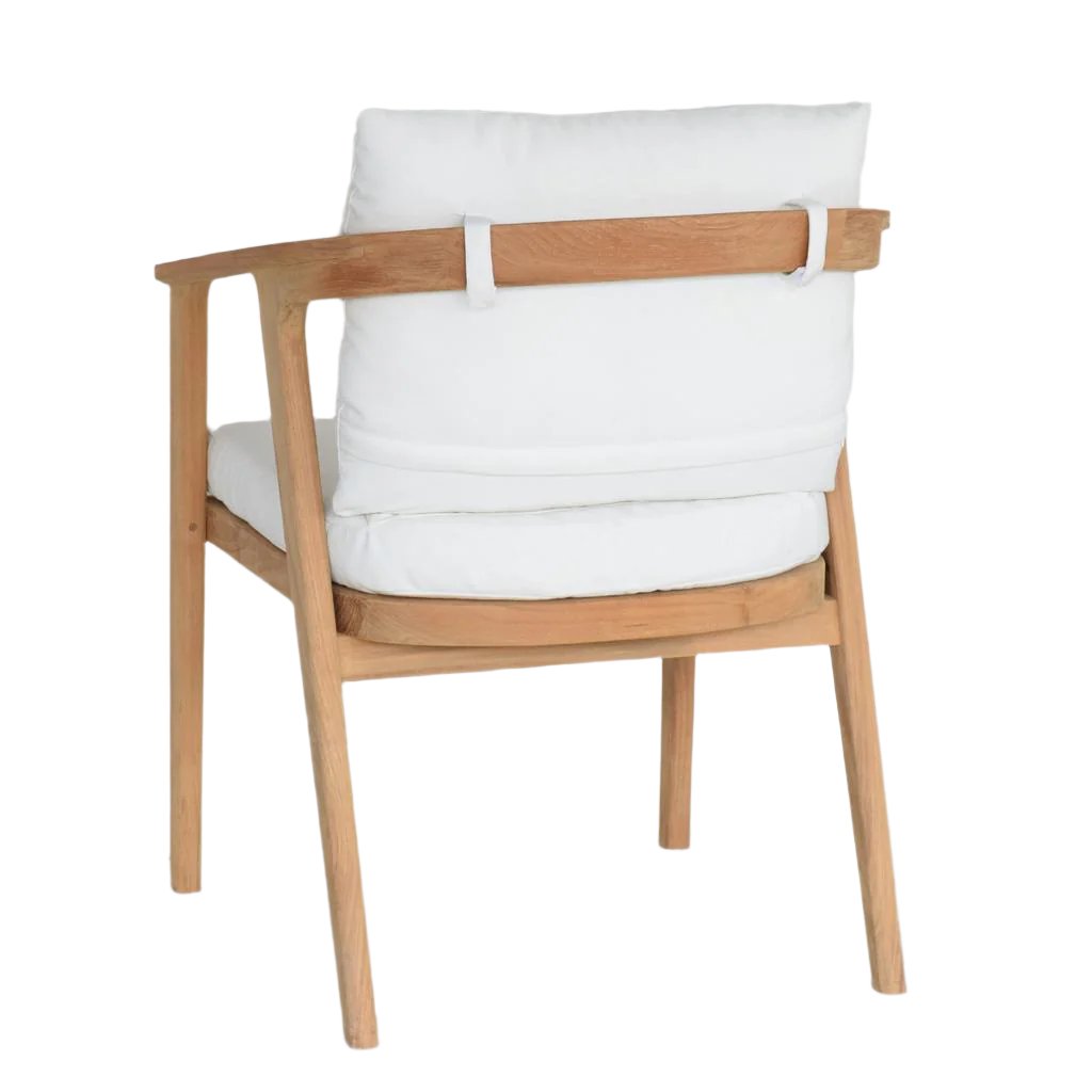 Coralie Outdoor Teak Dining Chair - COMING SOON, Enquire for more details