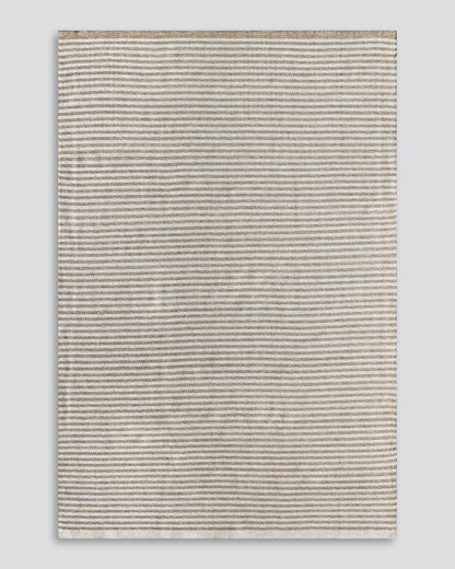 Summit Floor Rug - Sand + Natural Stripe